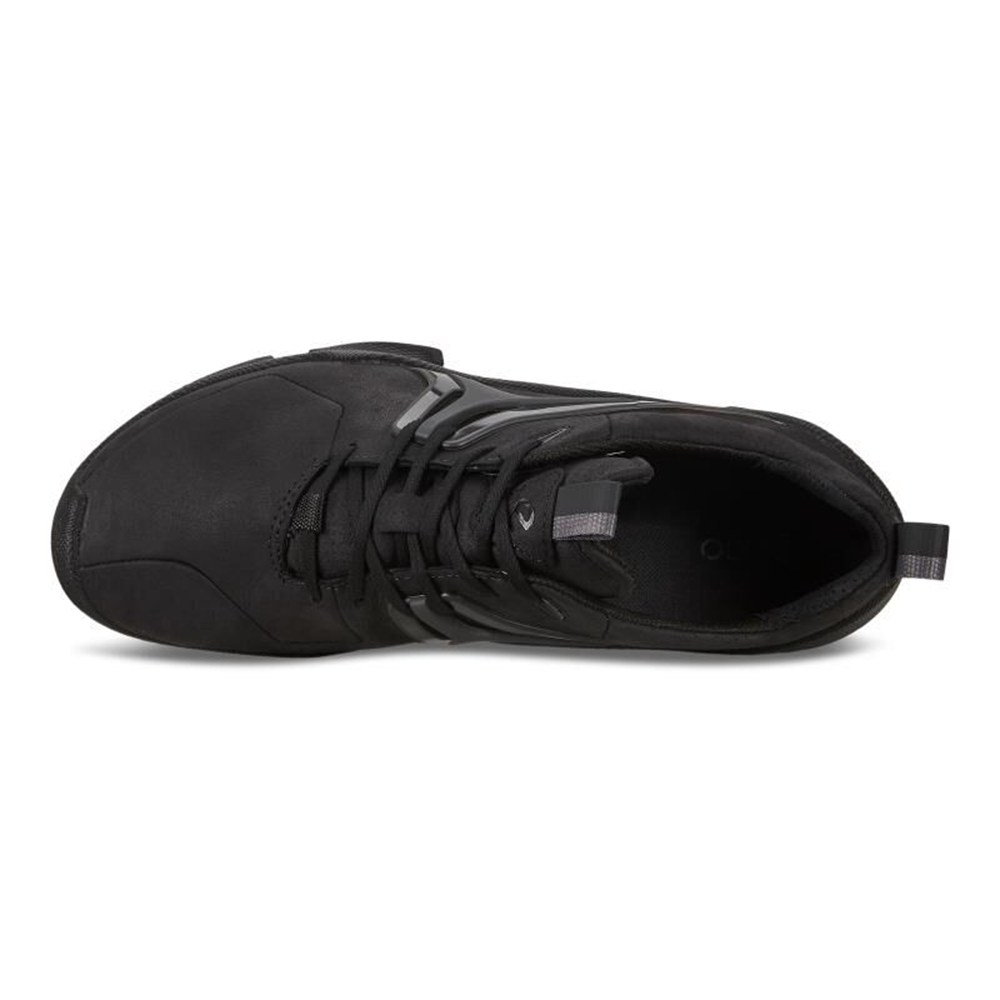 Womens Hiking Shoes - ECCO Biom C-Trail Low - Black - 9724ZEDAI
